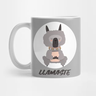 Llama / Yoga Llama / Llamaste / Funny Llama Doing Yoga / Cute Llama / Amazing Yoga Design Mug